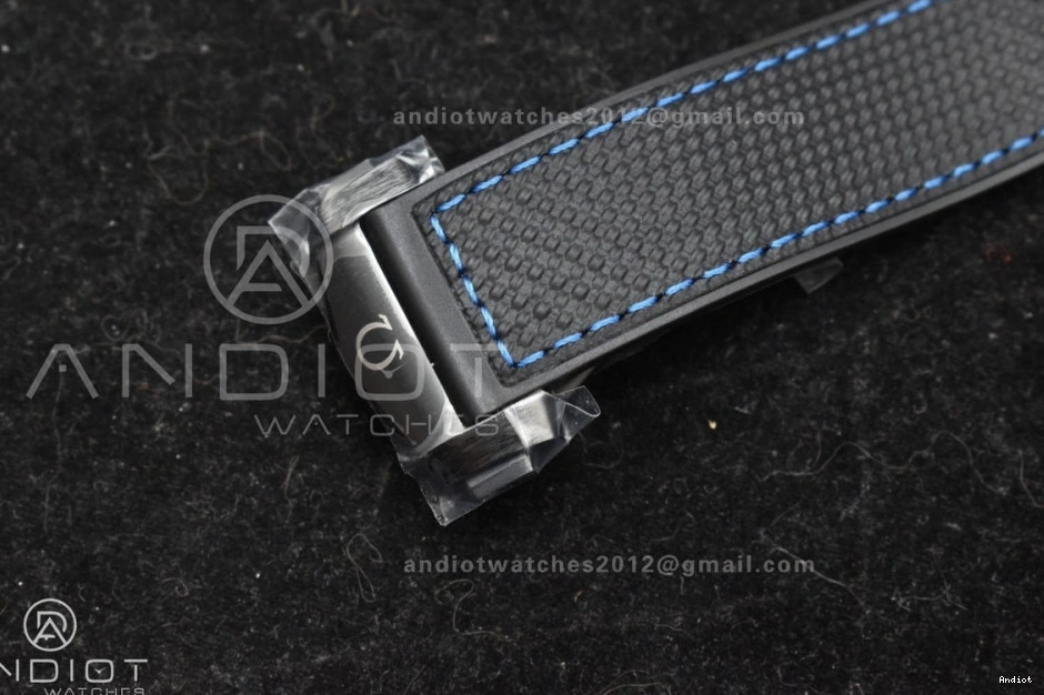 Planet Black Strap VSF Deep Ocean Real Nylon Best Black Blue Clone 45.5mm Ceramic A8906 1:1 Edition Super on 1108